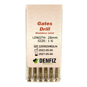 GATES DRILL 28MM 4 SAFECARE 6PC/BOX